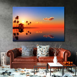 Sunset at the Resort Canvas Print SKU 10123