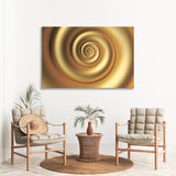 Golden Spiral 3D Canvas Print SKU 10820