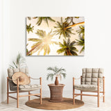 Coconut Palms Canvas Print SKU 10438