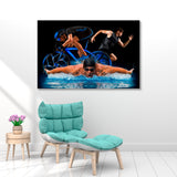 Collage Sport Triathlon Canvas Print SKU 10847