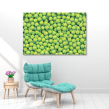 Tennis Balls Background Canvas Print SKU 10824