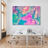 Coloured Abstract Canvas Print SKU 10234