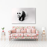 Giant Panda Bear Black and White Canvas Print SKU 10288