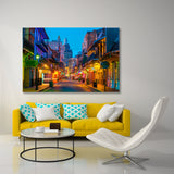 Evening French Quarter of New Orleans Canvas Print SKU 10487