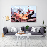 Skateboard Park Canvas Print SKU 10822