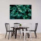 Green Foliage in Rainforest Canvas Print SKU 10739