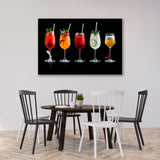 Cocktail Set Canvas Print SKU 10472