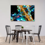 Night Highway Canvas Print SKU 10869