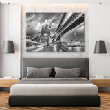 Tower Bridge at Night in London Canvas Print SKU 10396