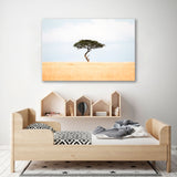 Lonely Tree in the Savannah Canvas Print SKU 10906