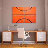 Basketball Ball Background Canvas Print SKU 10805