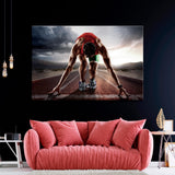 Sports Runner Canvas Print SKU 10593