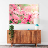 Colorful Pastel Flowers Canvas Print SKU 10635