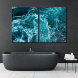 Raging Sea Canvas Print SKU 10149