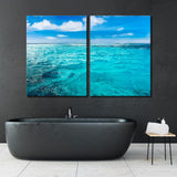 Caribbean Seascape Canvas Print SKU 10598