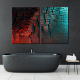 Charred Wood Texture Canvas Print SKU 10849