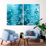 Abstract Molecule 3d Canvas Print SKU 10292