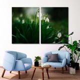 Snowdrop Flowers Canvas Print SKU 10484