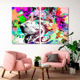 Portrait of a Dog Art Tattoo Canvas Print SKU 10318