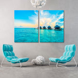 Maldives Canvas Print SKU 10133