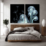 Dandelion X-ray Image Canvas Print SKU 10876