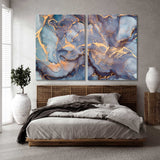 2 Panels Abstract Canvas Print SKU 10257