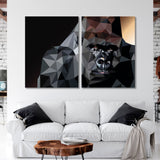 Abstract Gorilla Canvas Print SKU 10562