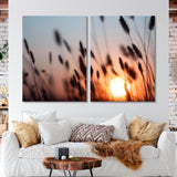 Summer Glade at Sunset Canvas Print SKU 10527