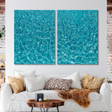 Pool Water Canvas Print SKU 10287