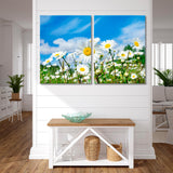 Field with Daisies Canvas Print SKU 10342