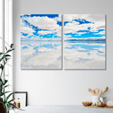 Reflection of the Вlue Sky Canvas Print SKU 10136