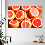 Fresh Grapefruit Canvas Print SKU 10857