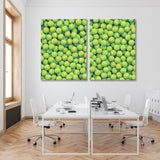 Tennis Balls Background Canvas Print SKU 10824