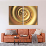 Golden Spiral 3D Canvas Print SKU 10820