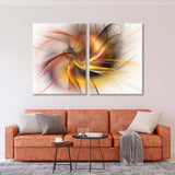 Abstract Shimmering Lines Canvas Print SKU 10800