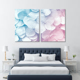 Delicate Hydrangea Background Canvas Print SKU 10359