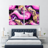 Abstract Purple Swirl Canvas Print SKU 10197