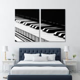 Piano Keyboard Canvas Print SKU 10557