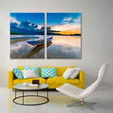 Sunset at Lap An Lagoon Vietnam Canvas Print SKU 10504