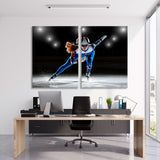 Skating Canvas Print SKU 10843