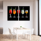 Cocktail Set Canvas Print SKU 10472