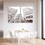 New York City Street Sketch Canvas Print SKU 10615