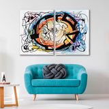 Watercolor Abstraction Canvas Print SKU 10803