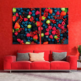 Fresh Ripe Berries Canvas Print SKU 10691