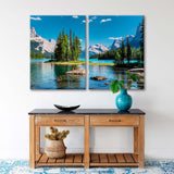 Spirit Island Jasper National Park Canvas Print SKU 10903