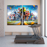 Sports Collage Canvas Print SKU 10754