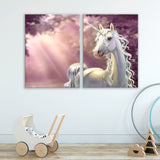 Unicorn in the Forest Canvas Print SKU 10861