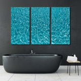 Pool Water Canvas Print SKU 10287