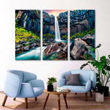 Svartifoss Waterfall Iceland Canvas Print SKU 10609