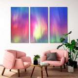 Blurred Northern Lights Canvas Print SKU 10730